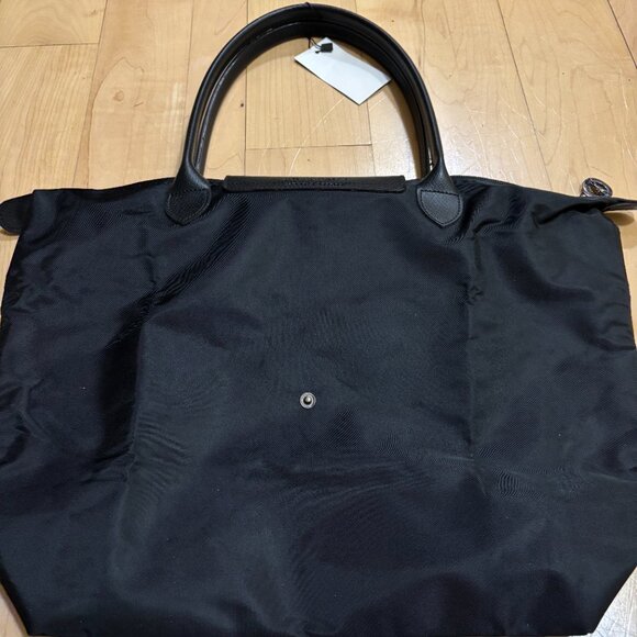 LONGCHAMP Le Pliage Original Tote Medium Shoulder Bag Black - Picture 6 of 8